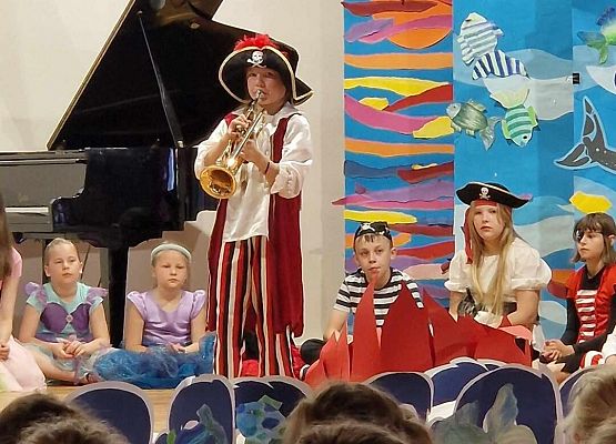 Grafika 12: "Morska wyprawa" - nasi uczniowie pojechali koncert do Szkoły Muzycznej w Lęborku