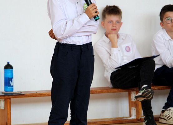 Grafika 177: Obchody Dnia Patrona w szkole w Wicku, 29 maja 2024