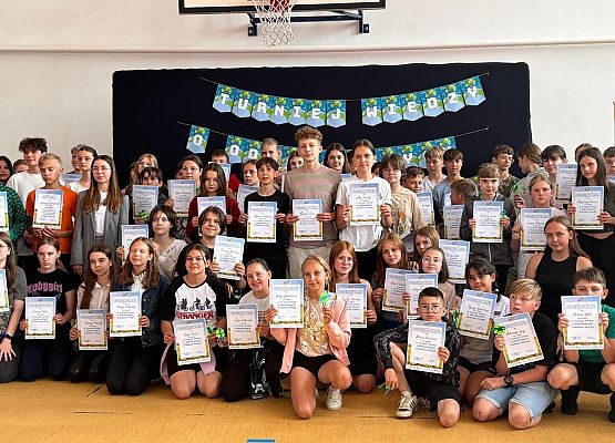 Grafika 6: Relacja z  Turnieju Wiedzy o Odnawialnych Źródłach Energii dla uczniów z powiatu lęborskiego