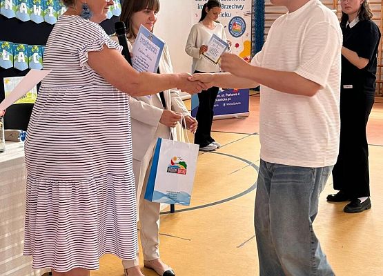 Grafika 17: Relacja z  Turnieju Wiedzy o Odnawialnych Źródłach Energii dla uczniów z powiatu lęborskiego