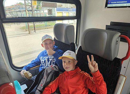 Grafika 9: Kolejowa wycieczka do Adeventure Parku w Gdyni naszych trzecioklasistów