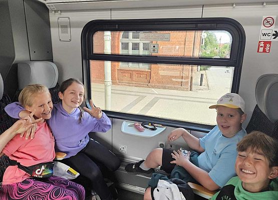 Grafika 13: Kolejowa wycieczka do Adeventure Parku w Gdyni naszych trzecioklasistów