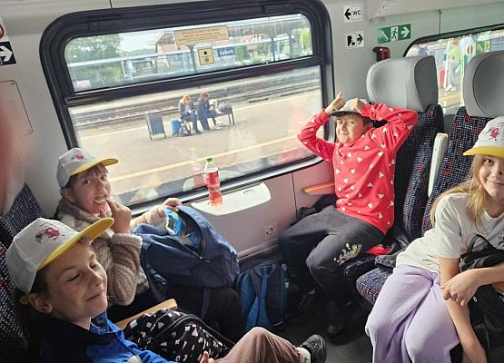 Grafika 15: Kolejowa wycieczka do Adeventure Parku w Gdyni naszych trzecioklasistów