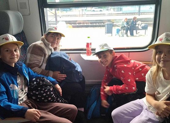 Grafika 19: Kolejowa wycieczka do Adeventure Parku w Gdyni naszych trzecioklasistów