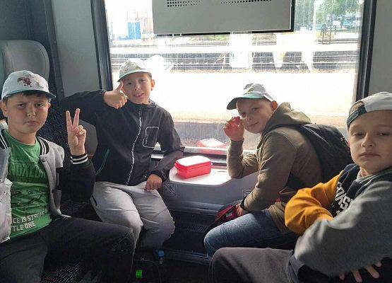 Grafika 22: Kolejowa wycieczka do Adeventure Parku w Gdyni naszych trzecioklasistów