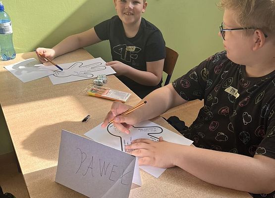 Grafika 6: Klasa IVB wzięła udział w warsztatach zorganizowanych w ramach Programu Projektor