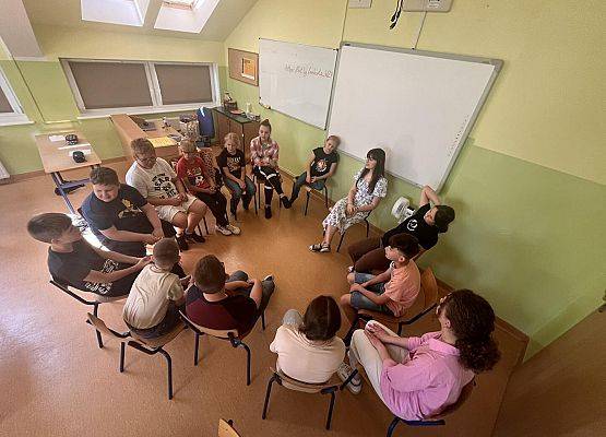 Grafika 19: Klasa IVB wzięła udział w warsztatach zorganizowanych w ramach Programu Projektor