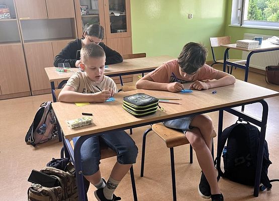 Grafika 21: Klasa IVB wzięła udział w warsztatach zorganizowanych w ramach Programu Projektor