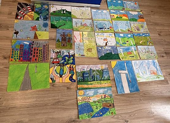 Grafika 2: Konkurs plastyczny "Krajobraz odnawialnych źródeł energii" rozstrzygnięty!