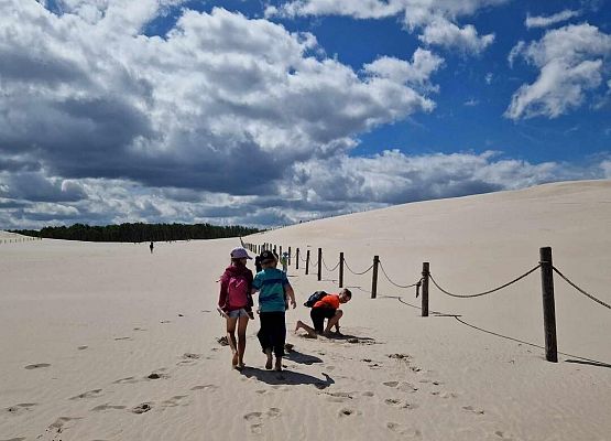 Grafika 1: Wycieczka do Rąbki i na wydmy ruchome klasy IB