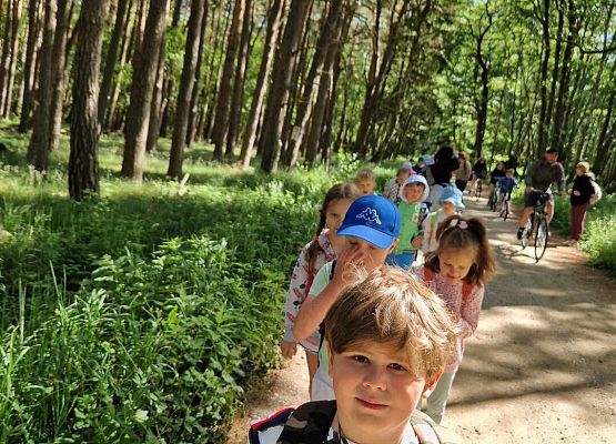 Grafika 5: Wycieczka do Rąbki i na wydmy ruchome klasy IB