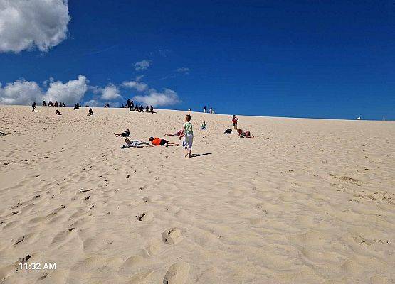 Grafika 19: Wycieczka do Rąbki i na wydmy ruchome klasy IB