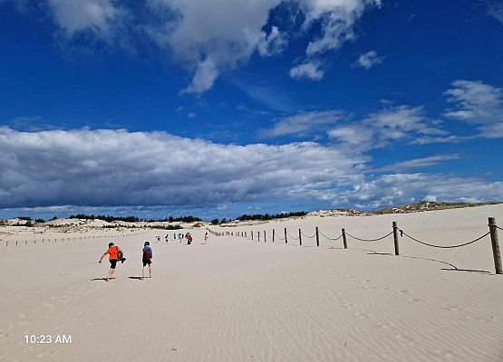 Grafika 20: Wycieczka do Rąbki i na wydmy ruchome klasy IB