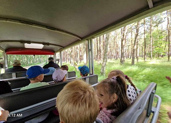 Grafika 29: Wycieczka do Rąbki i na wydmy ruchome klasy IB