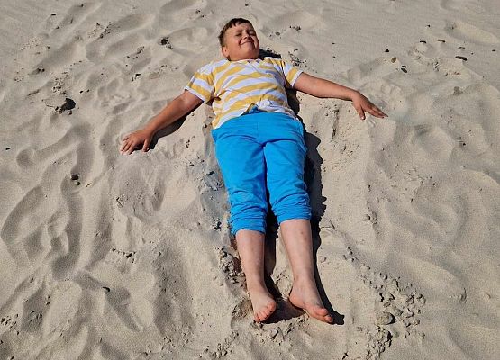 Grafika 41: Wycieczka do Rąbki i na wydmy ruchome klasy IB