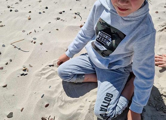 Grafika 46: Wycieczka do Rąbki i na wydmy ruchome klasy IB