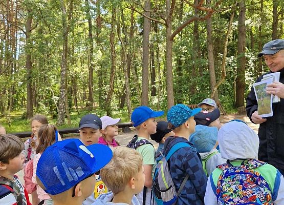 Grafika 57: Wycieczka do Rąbki i na wydmy ruchome klasy IB