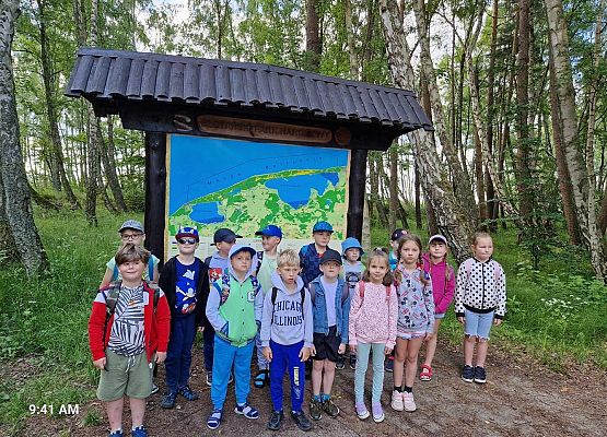 Grafika 58: Wycieczka do Rąbki i na wydmy ruchome klasy IB