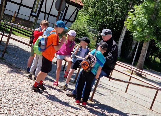 Grafika 75: Wycieczka do Rąbki i na wydmy ruchome klasy IB