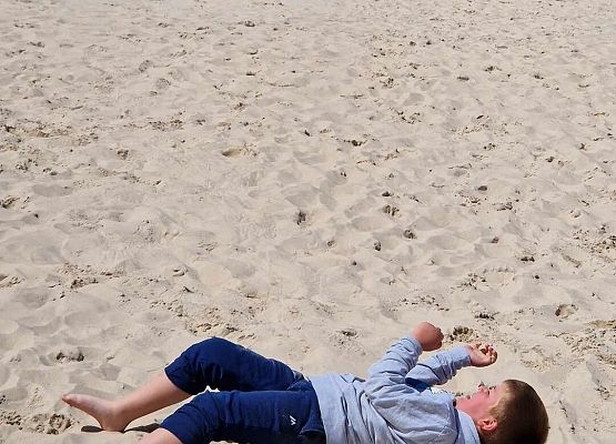 Grafika 82: Wycieczka do Rąbki i na wydmy ruchome klasy IB