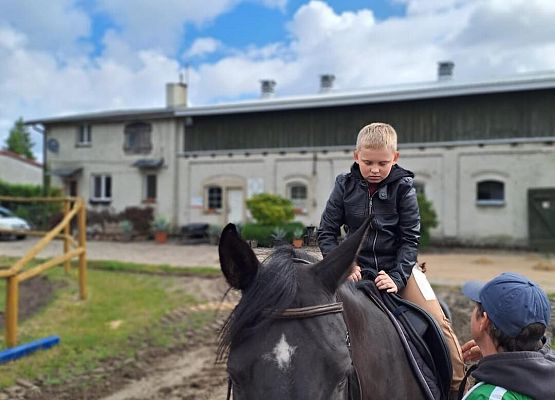Grafika 8: Klasa IA na wycieczce w Stadninie Koni w Nowęcinie