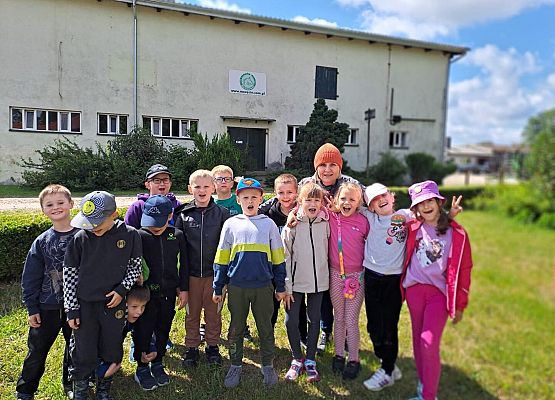 Grafika 9: Klasa IA na wycieczce w Stadninie Koni w Nowęcinie