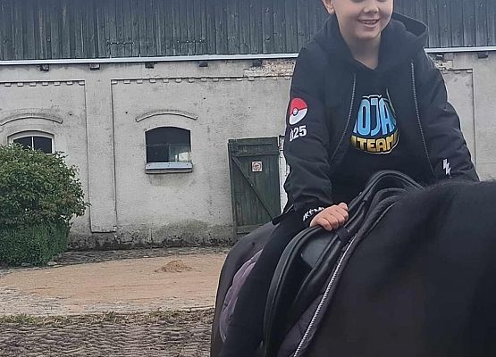 Grafika 12: Klasa IA na wycieczce w Stadninie Koni w Nowęcinie