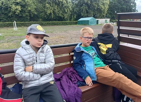 Grafika 15: Klasa IA na wycieczce w Stadninie Koni w Nowęcinie