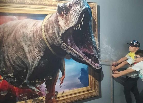 Grafika 1: Wycieczka kl. IIA do Gdańska na wystawę LEGO