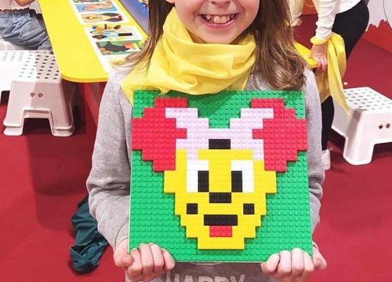 Grafika 6: Wycieczka kl. IIA do Gdańska na wystawę LEGO
