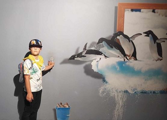 Grafika 25: Wycieczka kl. IIA do Gdańska na wystawę LEGO