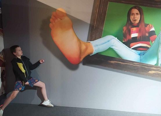 Grafika 36: Wycieczka kl. IIA do Gdańska na wystawę LEGO