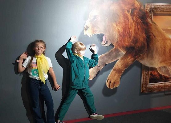 Grafika 39: Wycieczka kl. IIA do Gdańska na wystawę LEGO