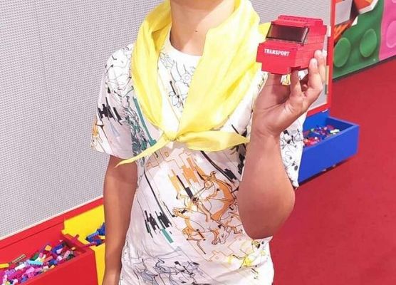 Grafika 44: Wycieczka kl. IIA do Gdańska na wystawę LEGO