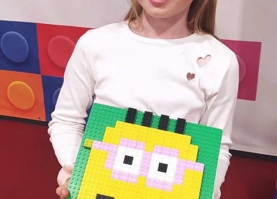 Grafika 48: Wycieczka kl. IIA do Gdańska na wystawę LEGO