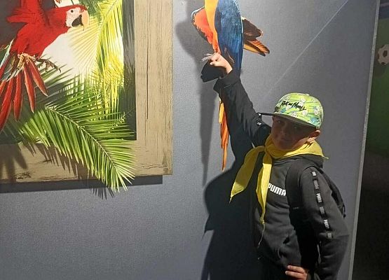 Grafika 55: Wycieczka kl. IIA do Gdańska na wystawę LEGO