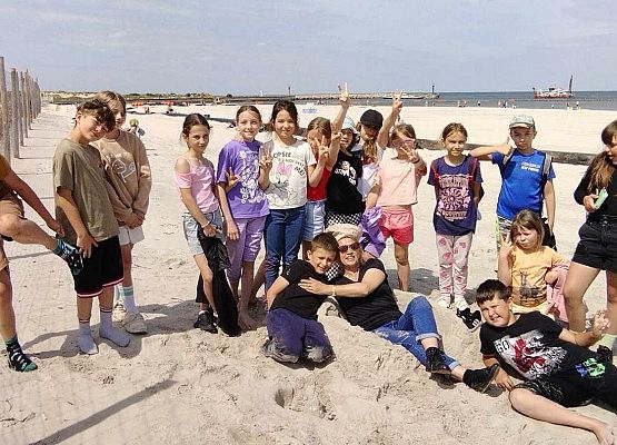 Grafika 43: Klasa IIIB na biwaku w Żarnowskiej