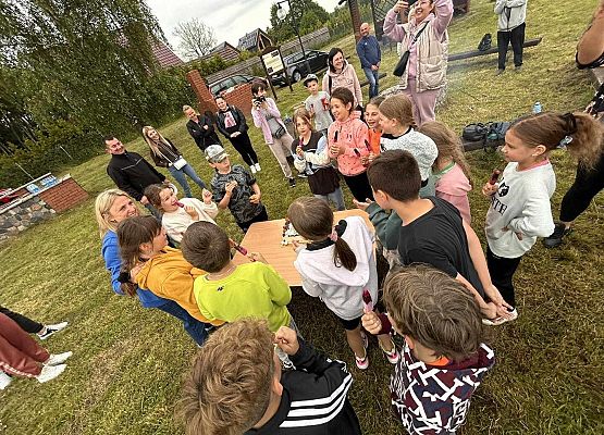 Grafika 58: Klasa IIIB na biwaku w Żarnowskiej