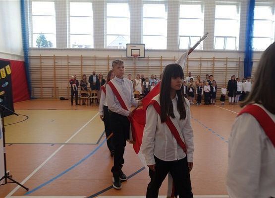 Grafika 3: Uroczysty apel z okazji rozpoczęcia roku szkolnego 2024/2025