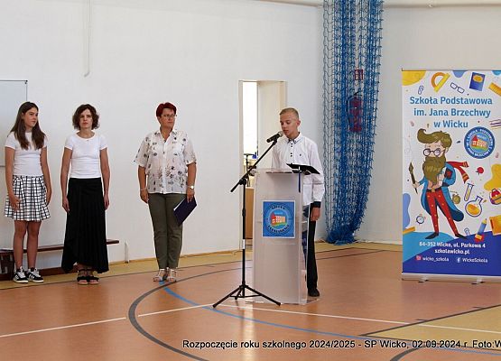 Grafika 40: Uroczysty apel z okazji rozpoczęcia roku szkolnego 2024/2025