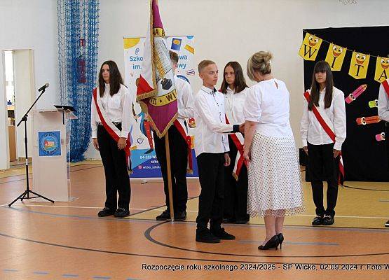 Grafika 43: Uroczysty apel z okazji rozpoczęcia roku szkolnego 2024/2025