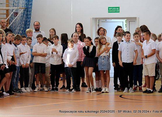 Grafika 62: Uroczysty apel z okazji rozpoczęcia roku szkolnego 2024/2025