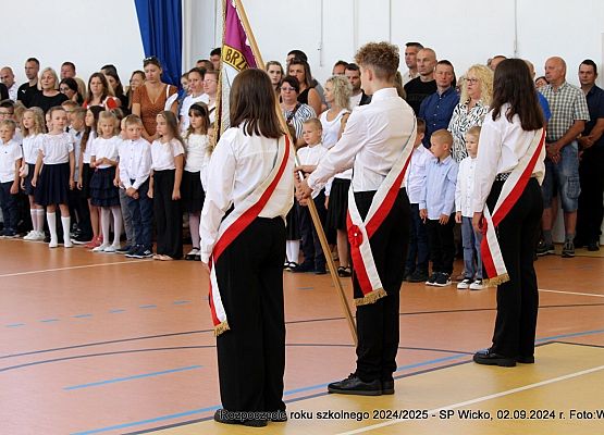 Grafika 63: Uroczysty apel z okazji rozpoczęcia roku szkolnego 2024/2025