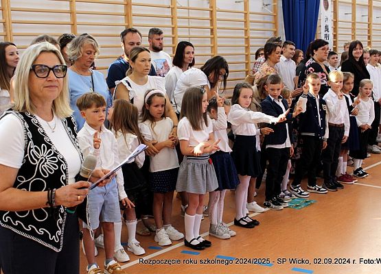 Grafika 64: Uroczysty apel z okazji rozpoczęcia roku szkolnego 2024/2025