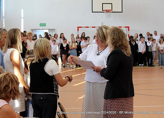 Grafika 70: Uroczysty apel z okazji rozpoczęcia roku szkolnego 2024/2025