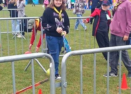 Grafika 3: Nasi wolontariusze z klas starszych SP Wicko wspierali organizację XV Olimpiady dla Osób z Niepełnosprawnościami w Charbrowie