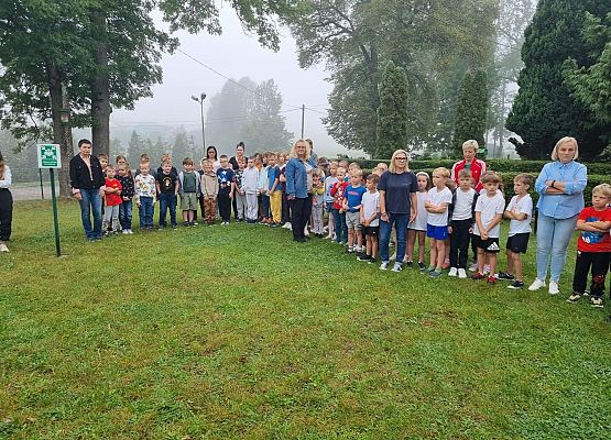 Grafika 2: Próbna ewakuacja w naszej szkole