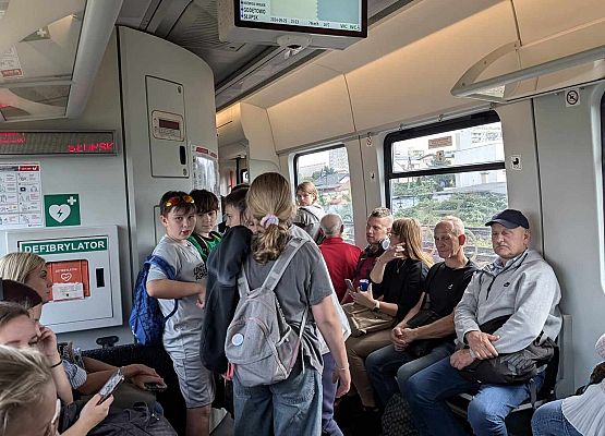 Grafika 9: Wycieczka kl. VIB do Gdyni