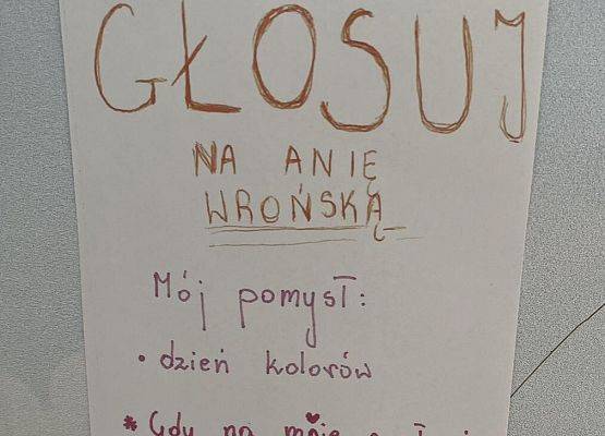 Grafika 10: Trwa kampania wyborcza do Samorządu Uczniowskiego