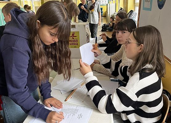 Grafika 3: Ogłoszenie wyników wyborów do Zarządu Samorządu Uczniowskiego